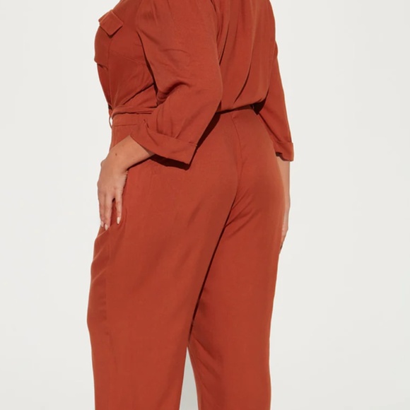 NEW WITH TAGS NEVER WORN Fashion Nova 'Start to Finish' jumpsuit Size 3X - Picture 3 of 12